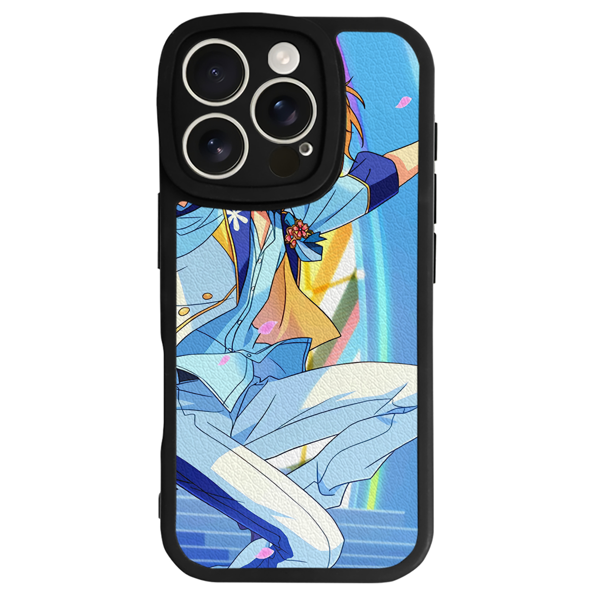 （画像用） あんさんぶるスターズ! Ensemble Stars 【iPhone 16シリーズ対応】シリコンスマホケース（レザー調） 材質：シリコン